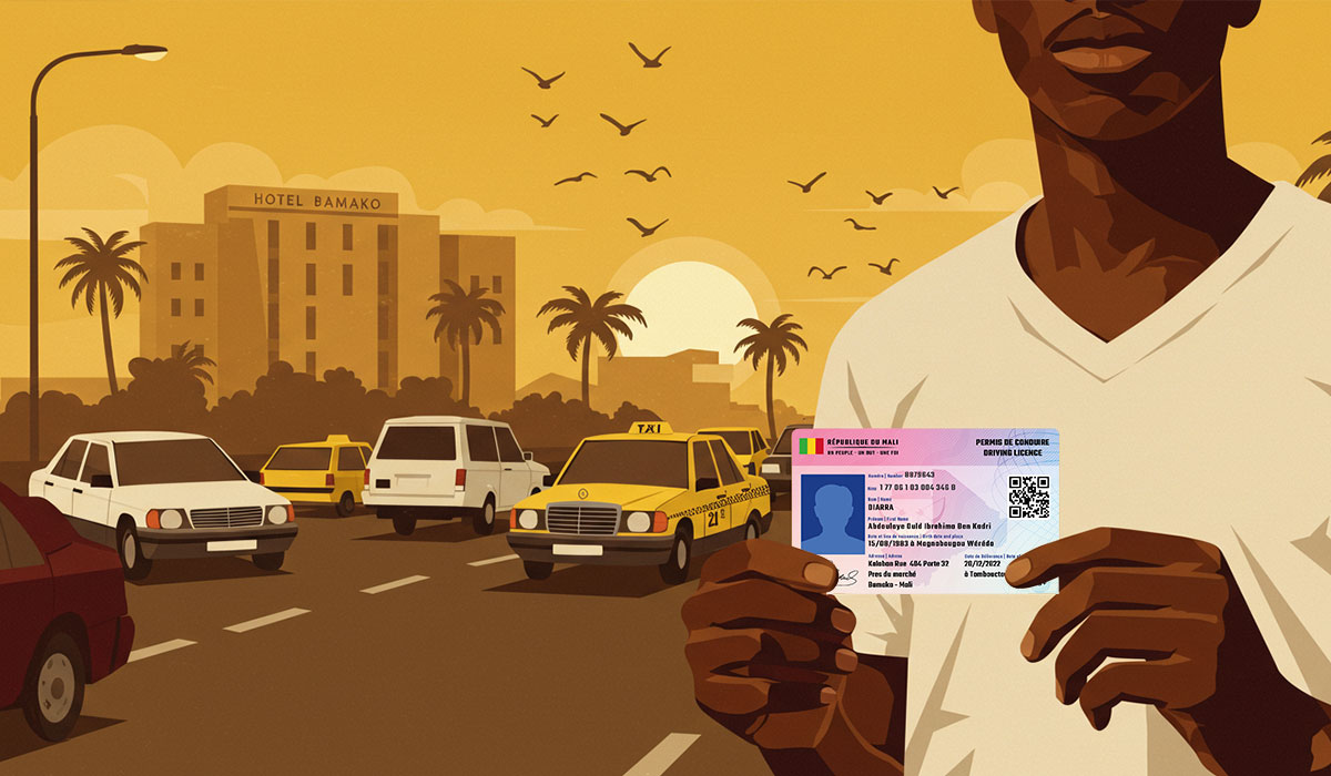 Un pas vers la modernisation : le permis de conduire biométrique